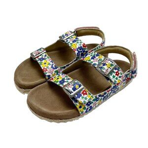 NIB Mini Boden Leather Espadrilles Sandals (36)